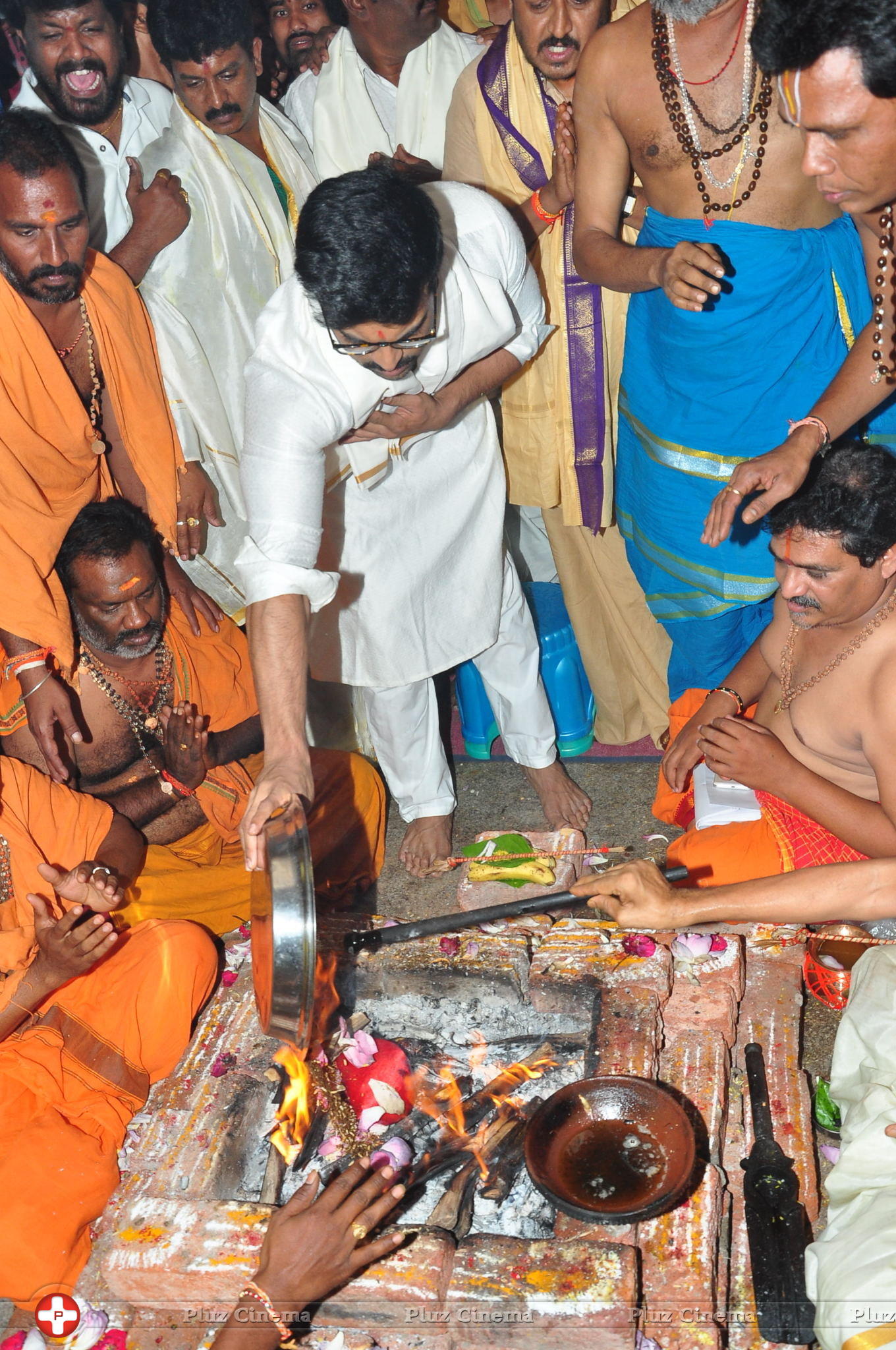 Chiranjeevi Birthday Celebrations at Film Nagar Temple | Picture 1395407