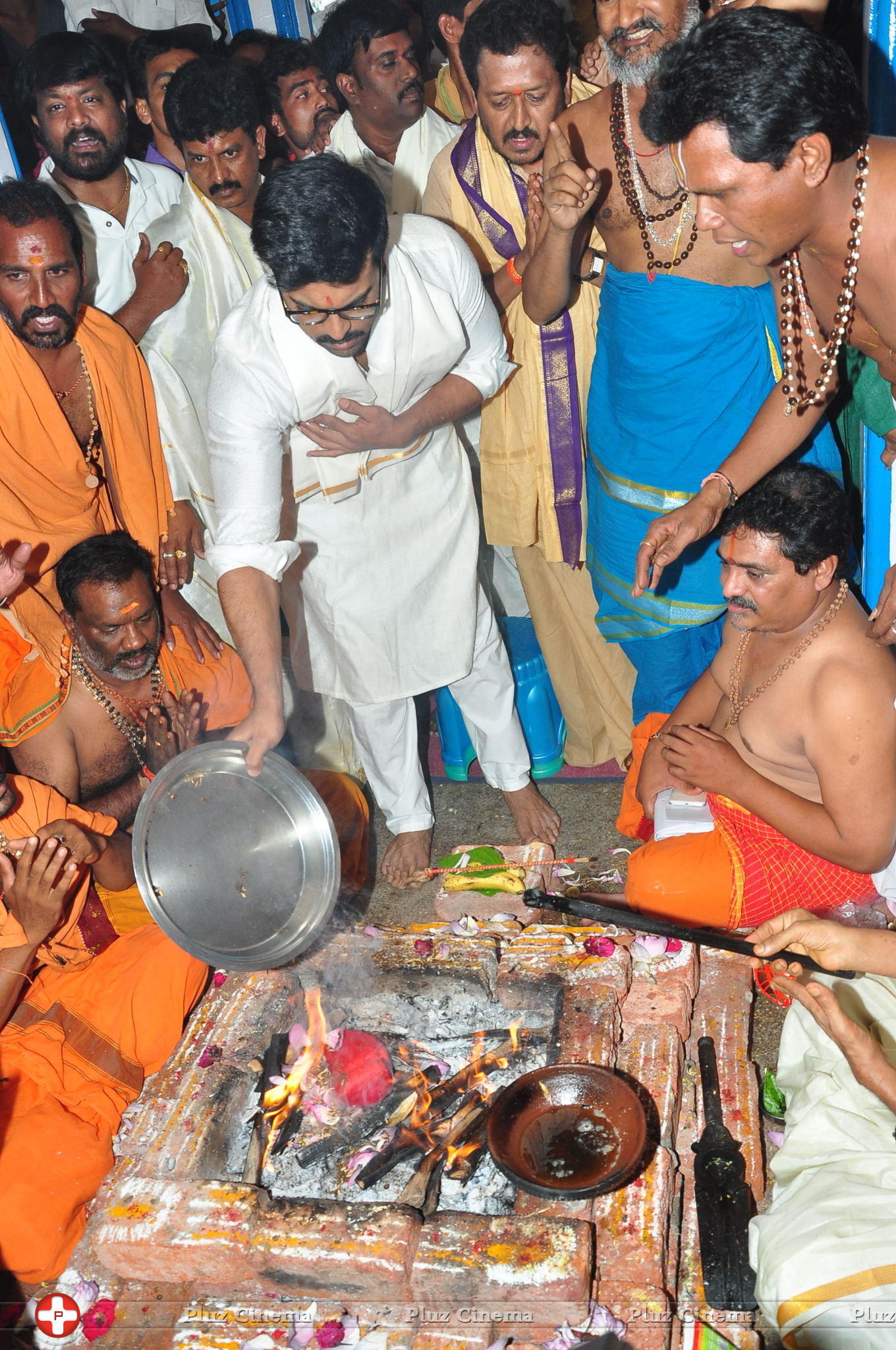 Chiranjeevi Birthday Celebrations at Film Nagar Temple | Picture 1395409