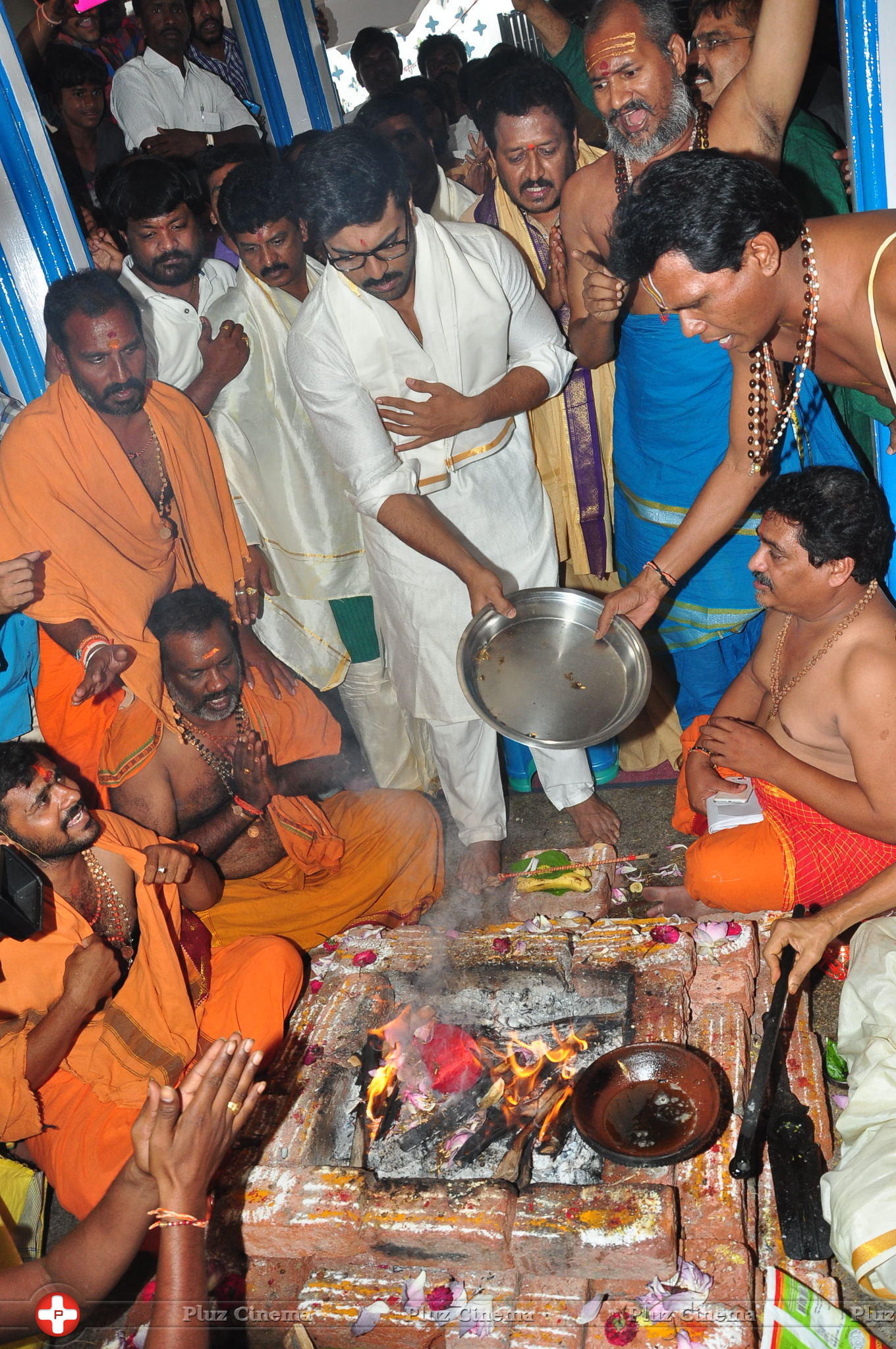 Chiranjeevi Birthday Celebrations at Film Nagar Temple | Picture 1395412