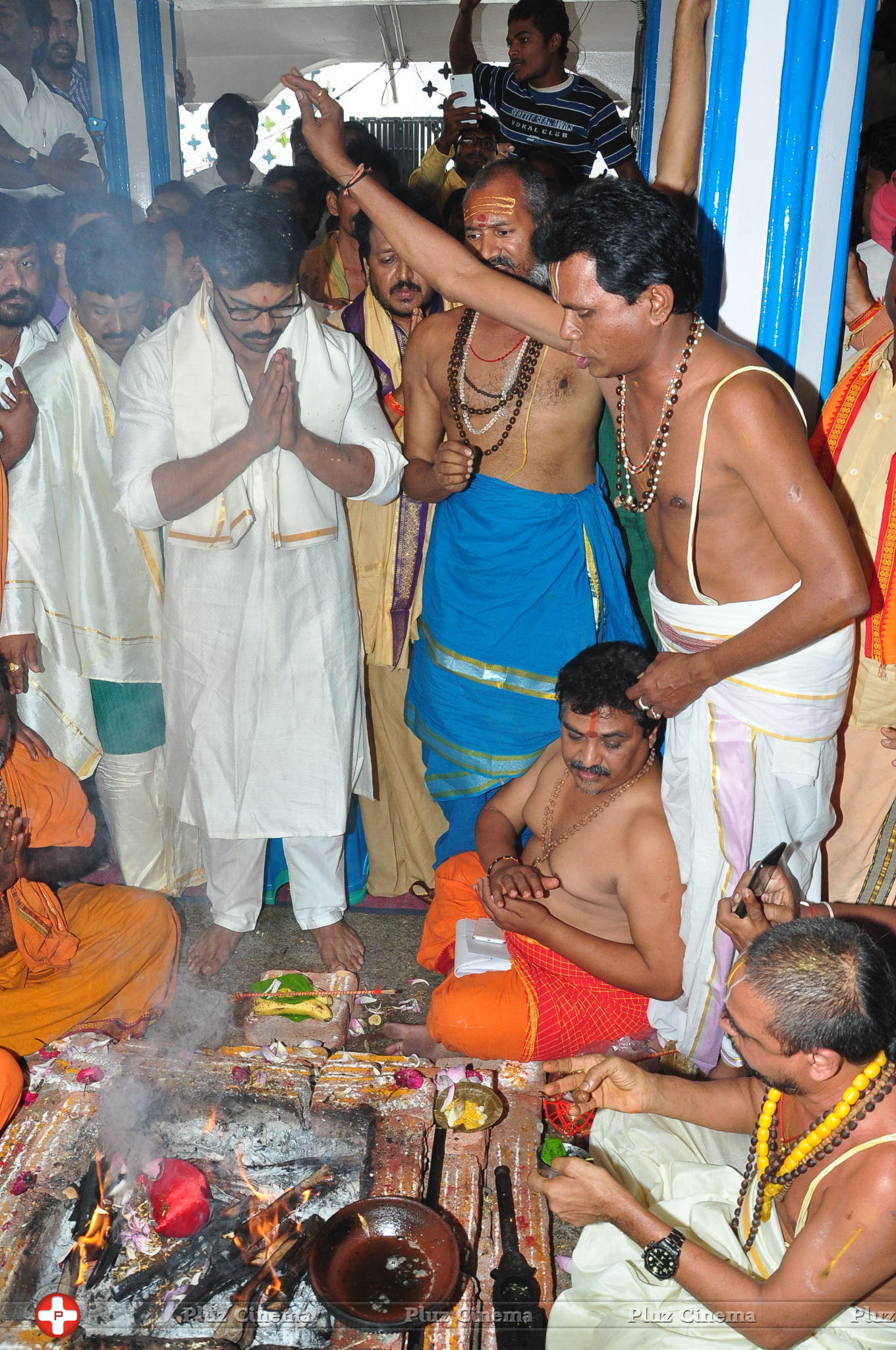 Chiranjeevi Birthday Celebrations at Film Nagar Temple | Picture 1395418