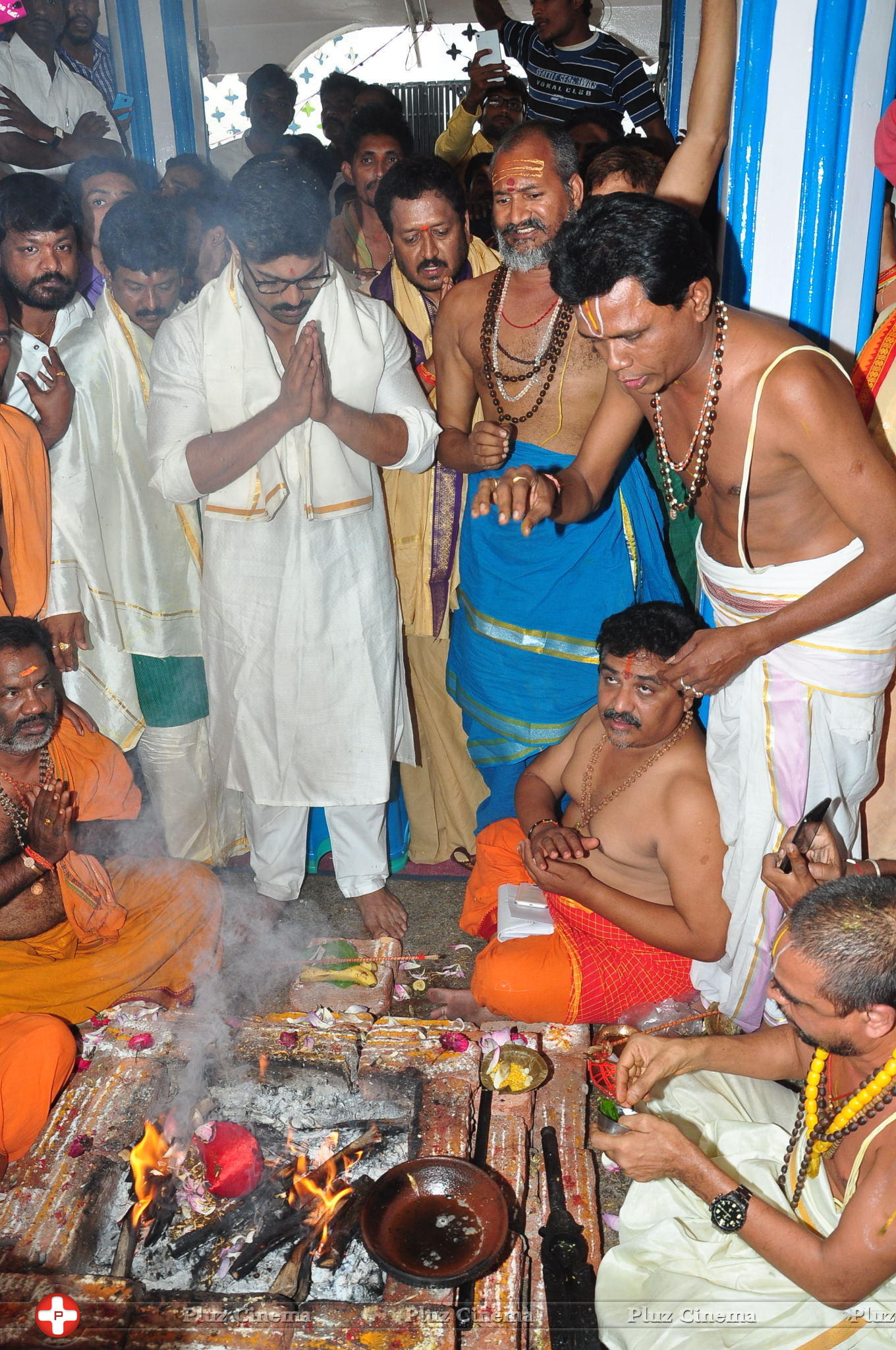 Chiranjeevi Birthday Celebrations at Film Nagar Temple | Picture 1395420