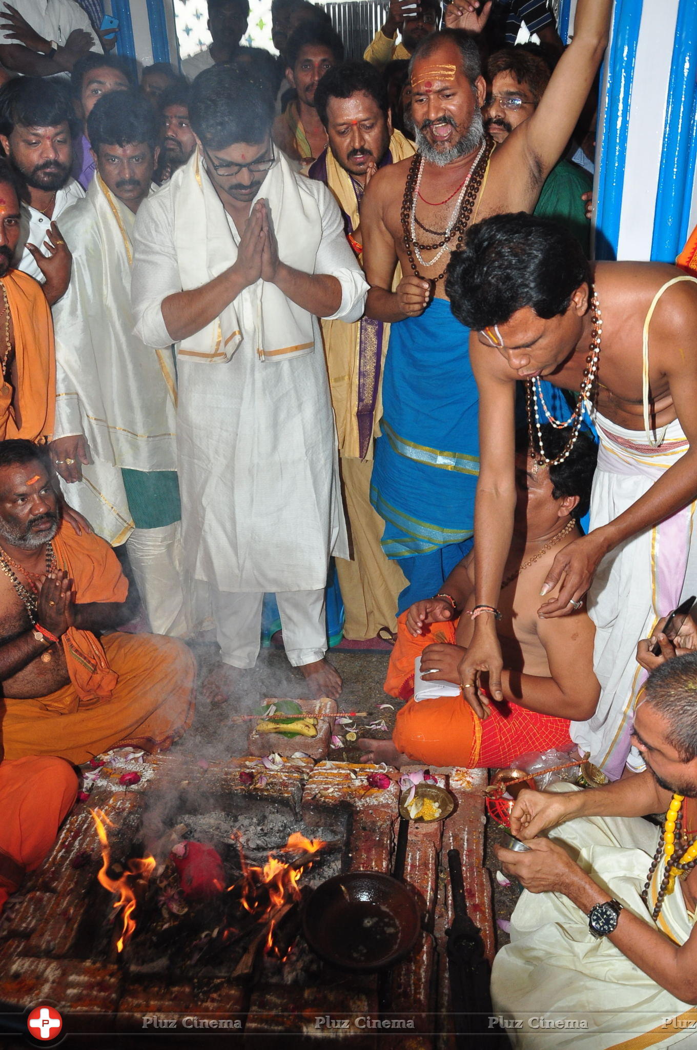 Chiranjeevi Birthday Celebrations at Film Nagar Temple | Picture 1395422