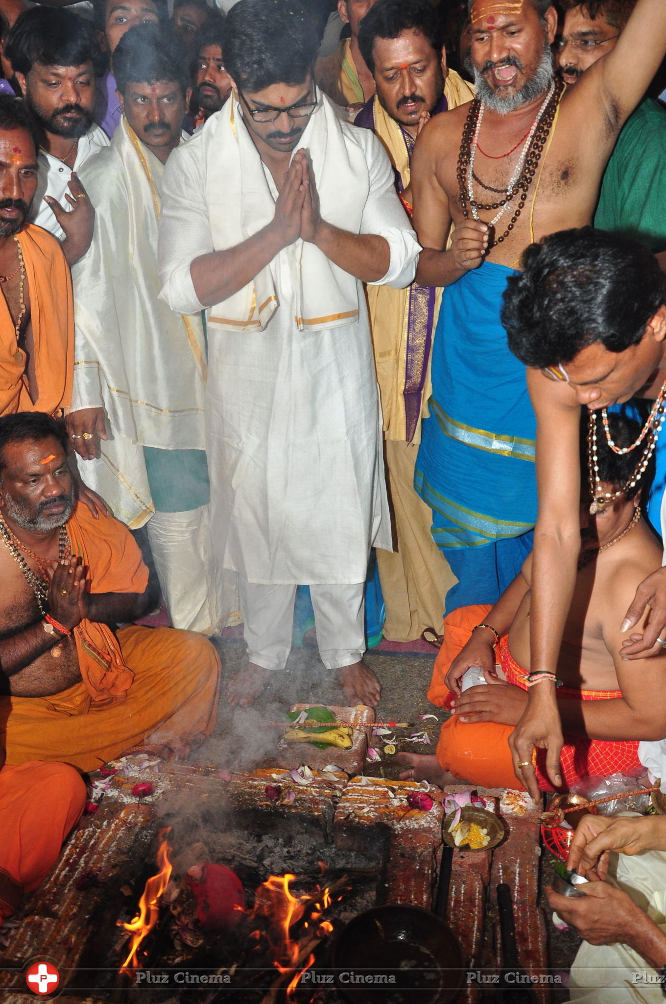 Chiranjeevi Birthday Celebrations at Film Nagar Temple | Picture 1395423