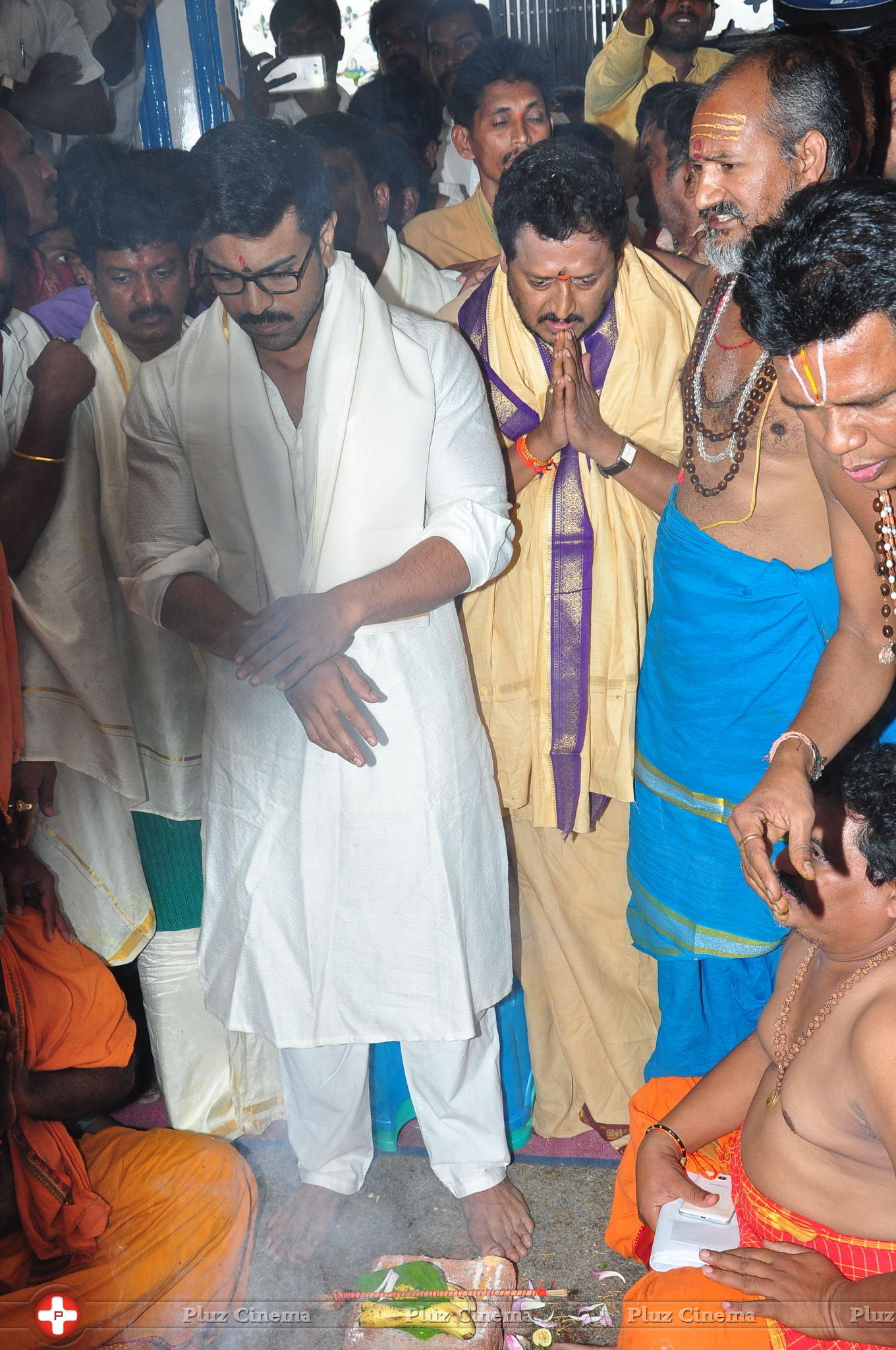 Chiranjeevi Birthday Celebrations at Film Nagar Temple | Picture 1395425