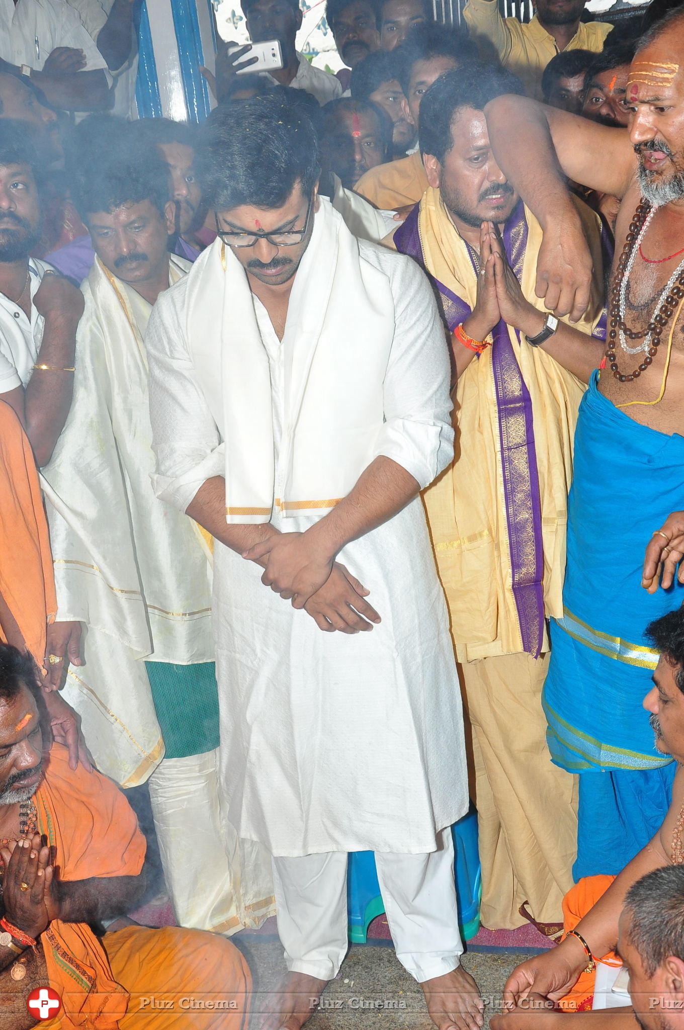 Chiranjeevi Birthday Celebrations at Film Nagar Temple | Picture 1395428