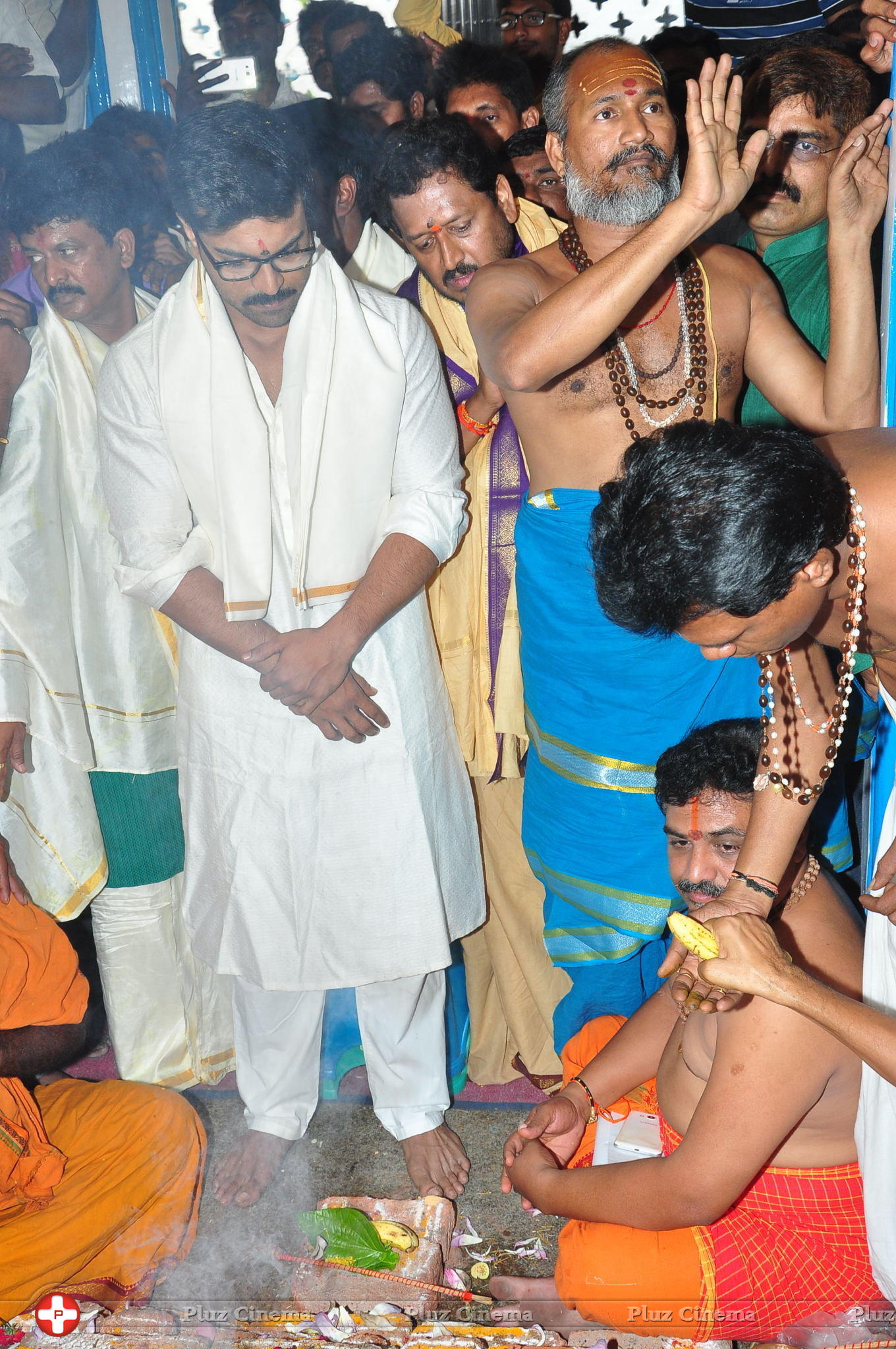 Chiranjeevi Birthday Celebrations at Film Nagar Temple | Picture 1395433