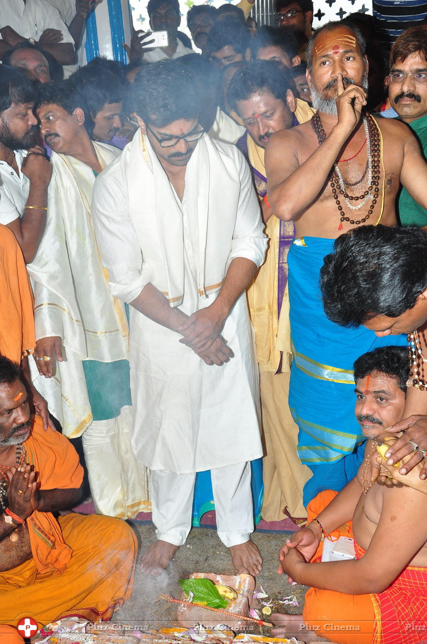 Chiranjeevi Birthday Celebrations at Film Nagar Temple | Picture 1395435