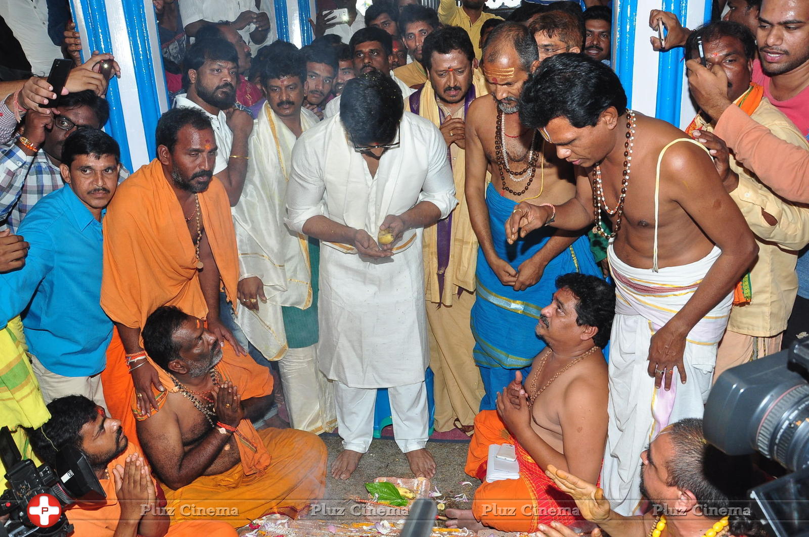 Chiranjeevi Birthday Celebrations at Film Nagar Temple | Picture 1395441