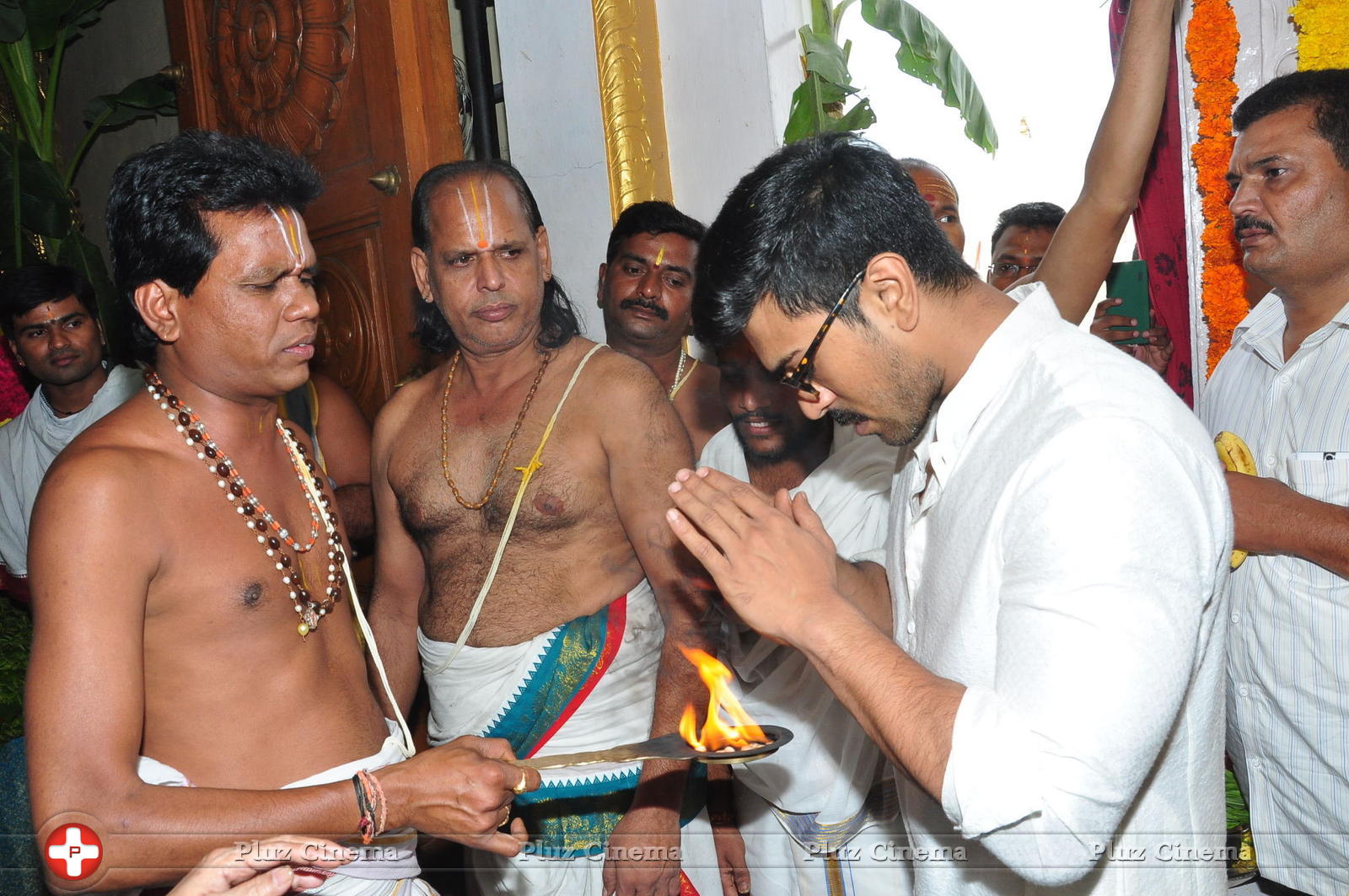 Chiranjeevi Birthday Celebrations at Film Nagar Temple | Picture 1395462