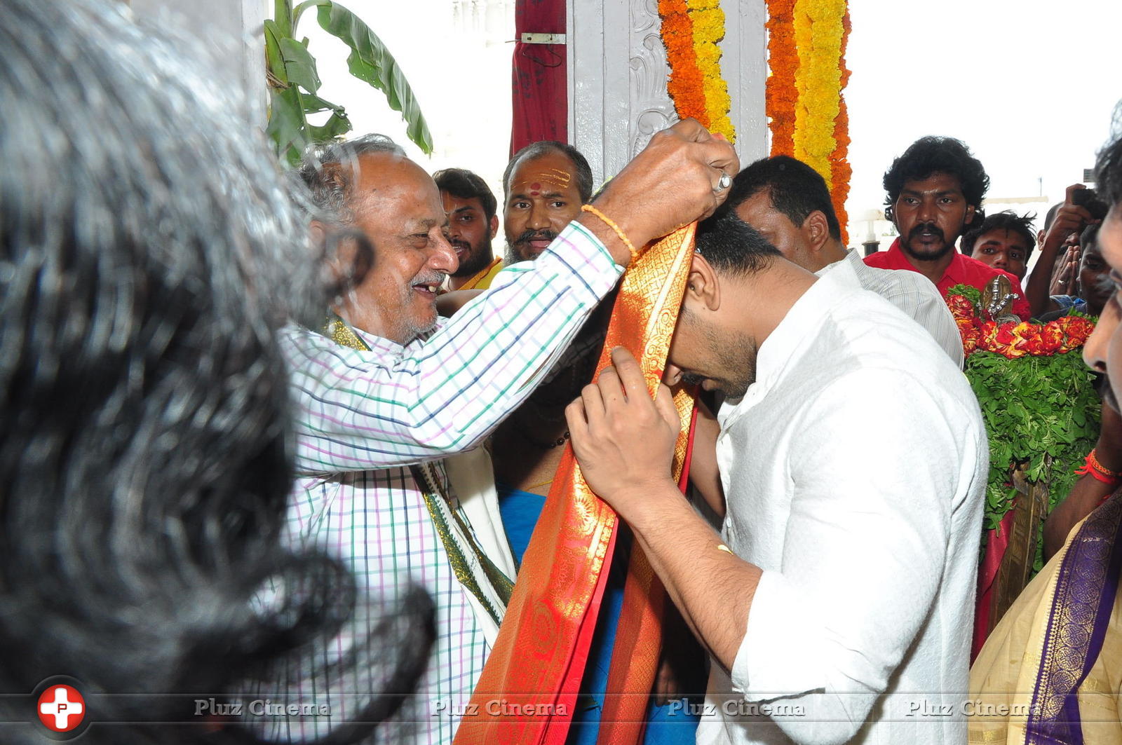 Chiranjeevi Birthday Celebrations at Film Nagar Temple | Picture 1395481