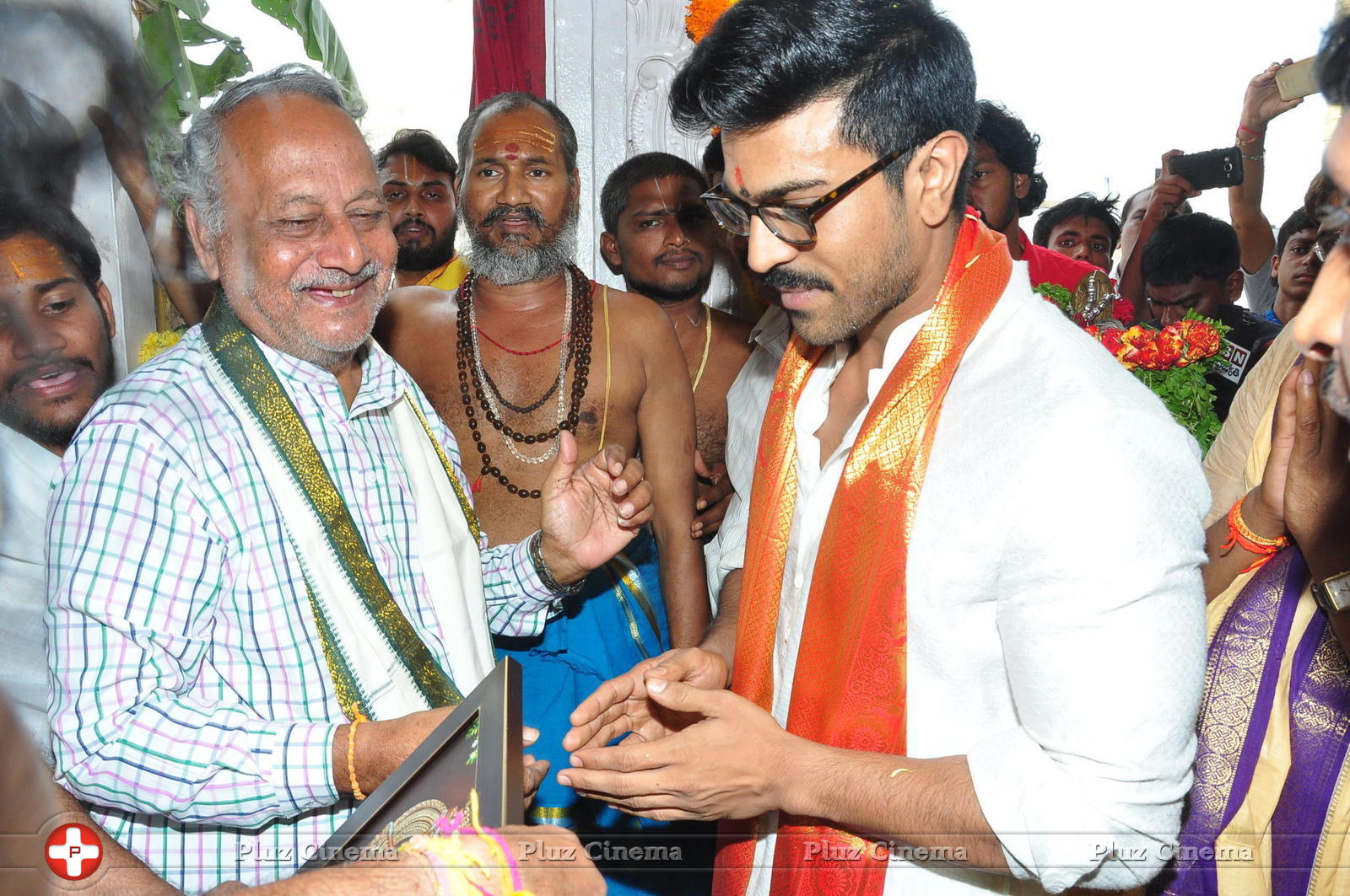 Chiranjeevi Birthday Celebrations at Film Nagar Temple | Picture 1395482