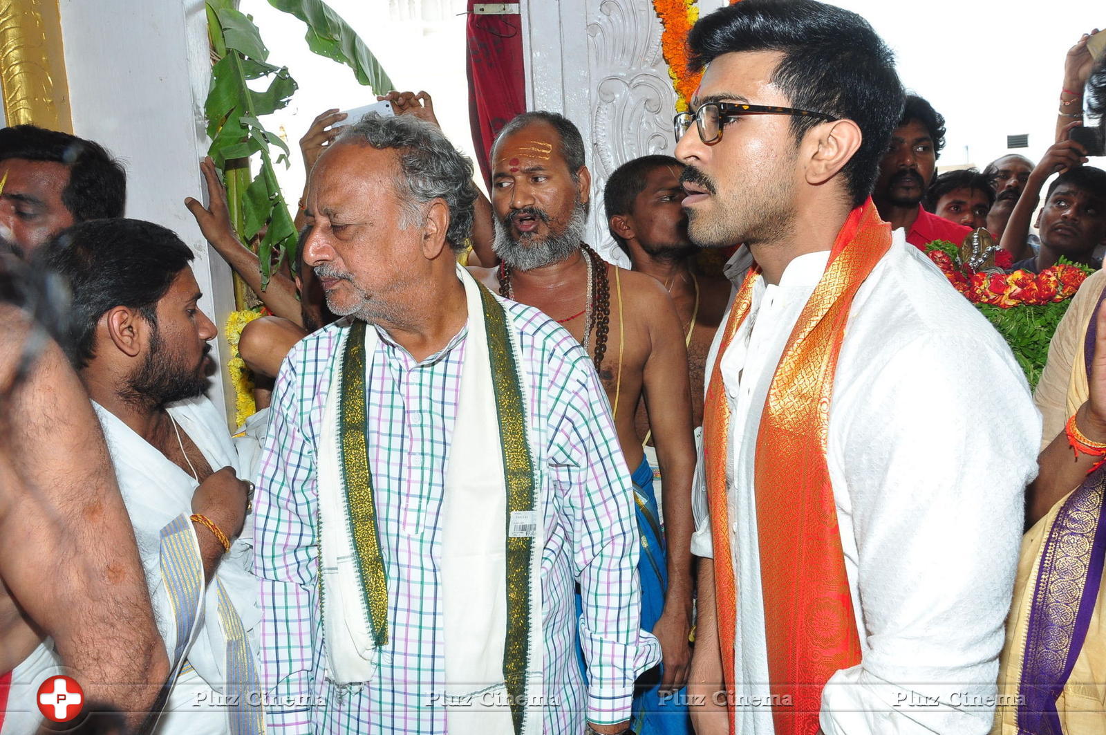 Chiranjeevi Birthday Celebrations at Film Nagar Temple | Picture 1395487