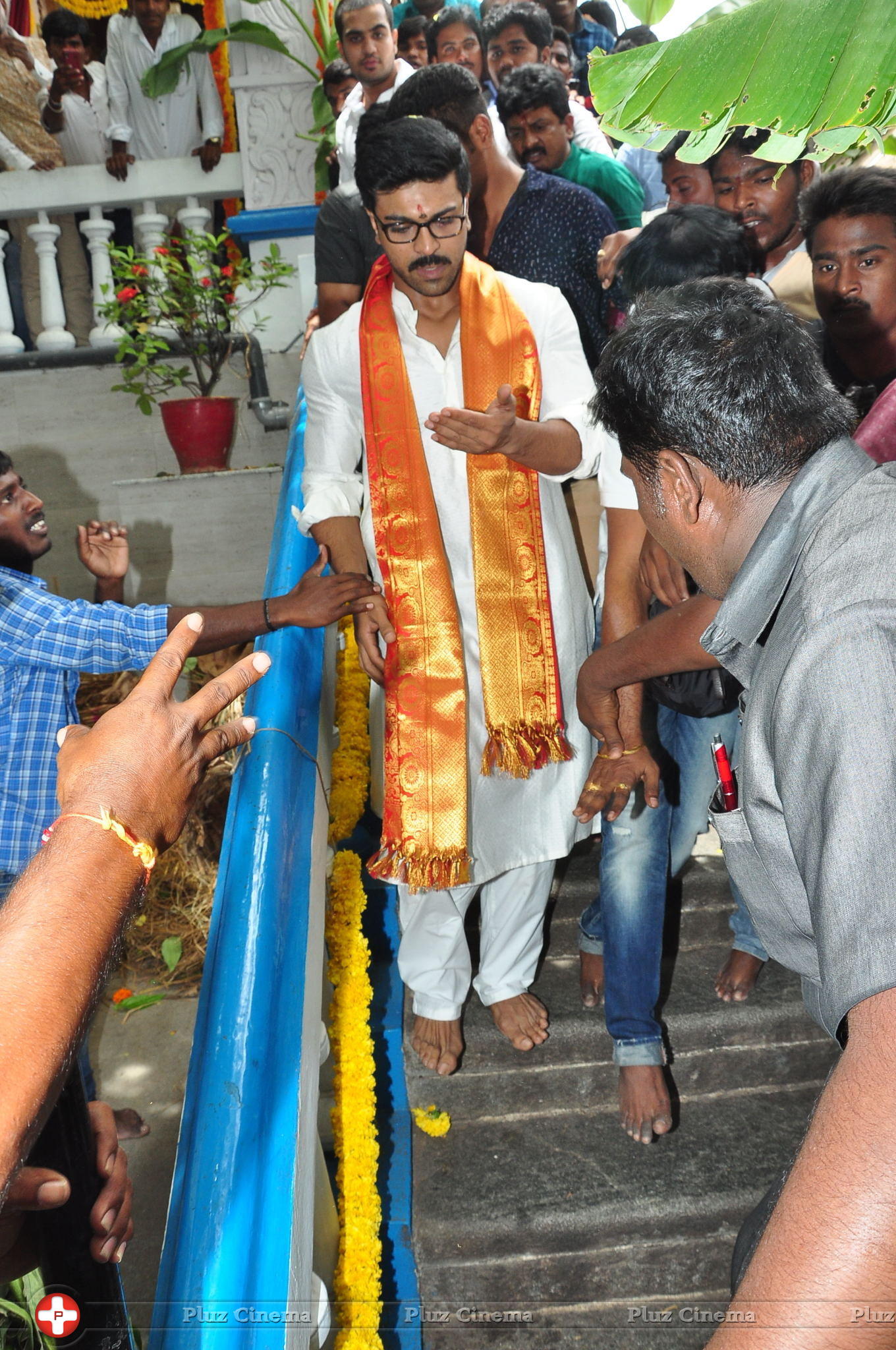 Chiranjeevi Birthday Celebrations at Film Nagar Temple | Picture 1395490