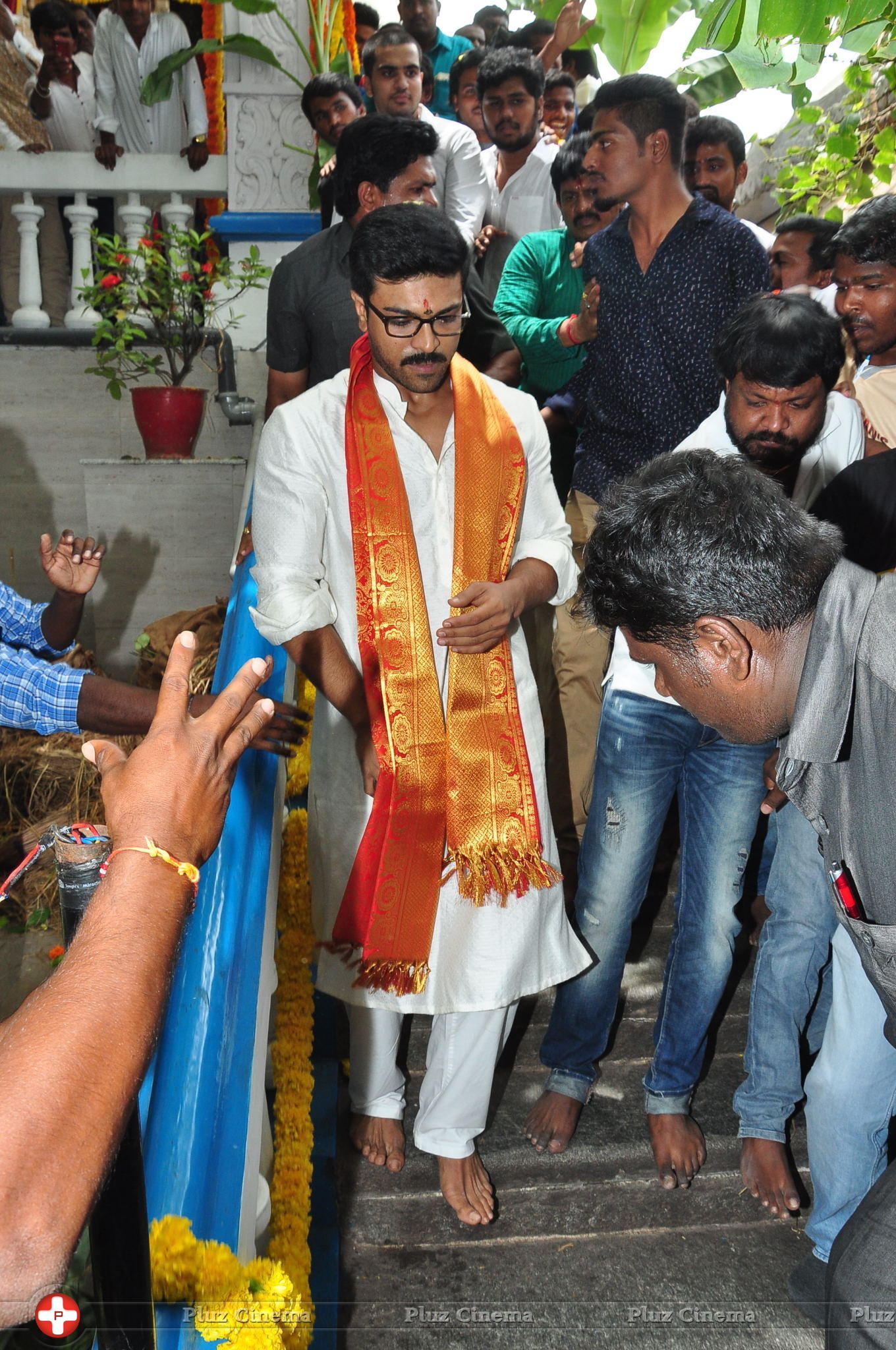 Chiranjeevi Birthday Celebrations at Film Nagar Temple | Picture 1395491