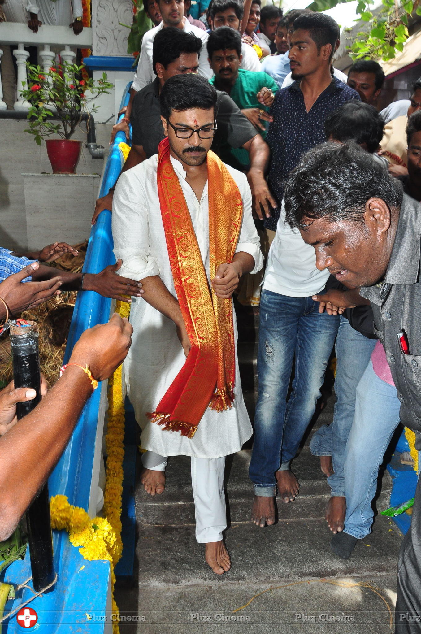 Chiranjeevi Birthday Celebrations at Film Nagar Temple | Picture 1395493