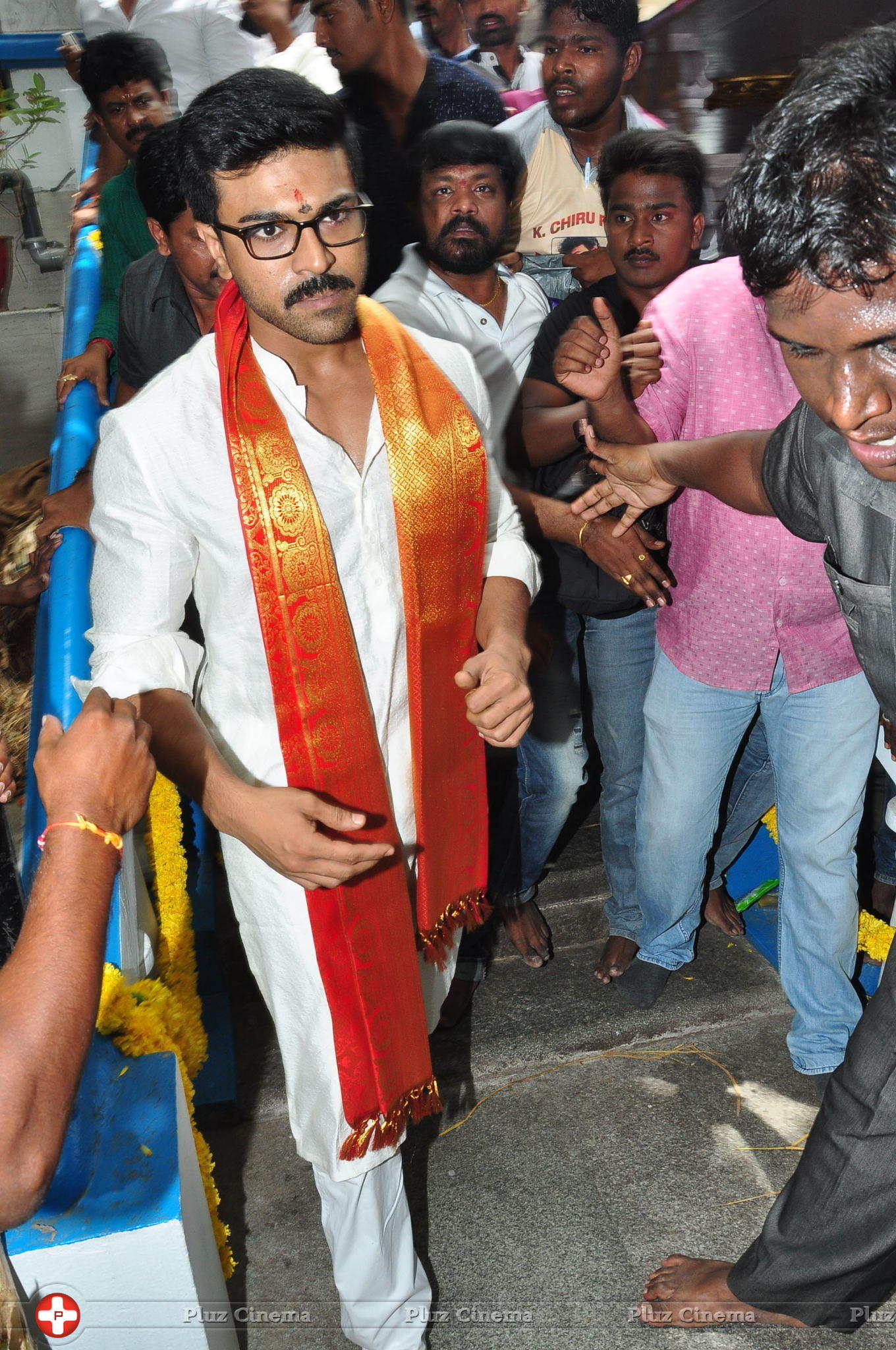 Chiranjeevi Birthday Celebrations at Film Nagar Temple | Picture 1395496