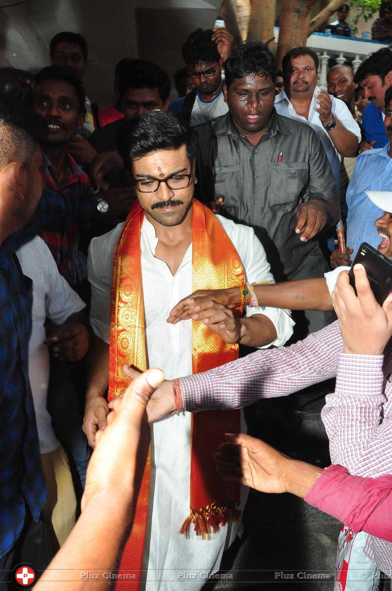 Chiranjeevi Birthday Celebrations at Film Nagar Temple | Picture 1395499