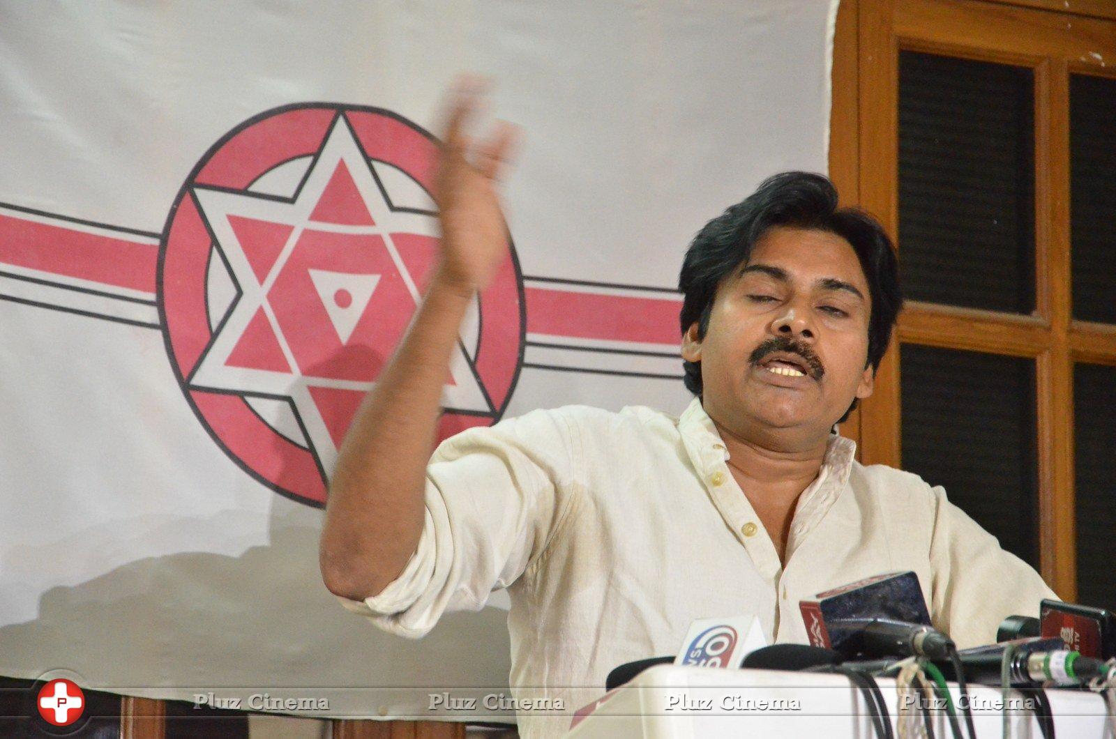 Pawan Kalyan - Pawan Kalyan Press Meet About Tuni Incident Stills | Picture 1223950