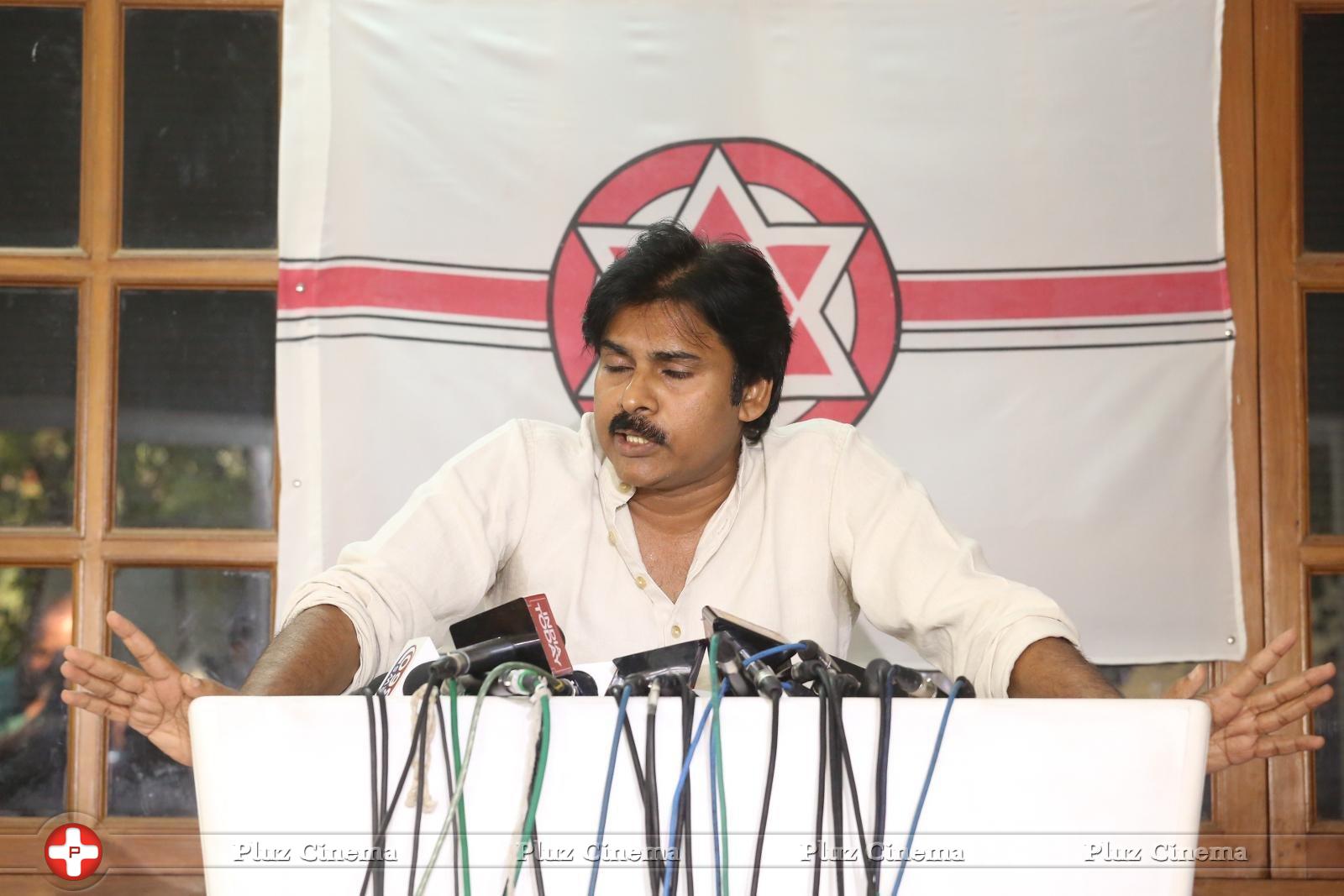 Pawan Kalyan - Pawan Kalyan Press Meet About Tuni Incident Stills | Picture 1224092