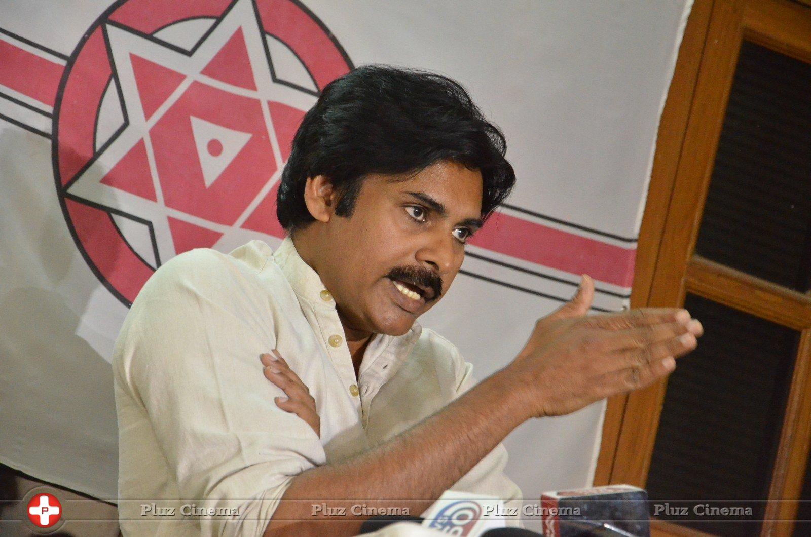Pawan Kalyan - Pawan Kalyan Press Meet About Tuni Incident Stills | Picture 1224104