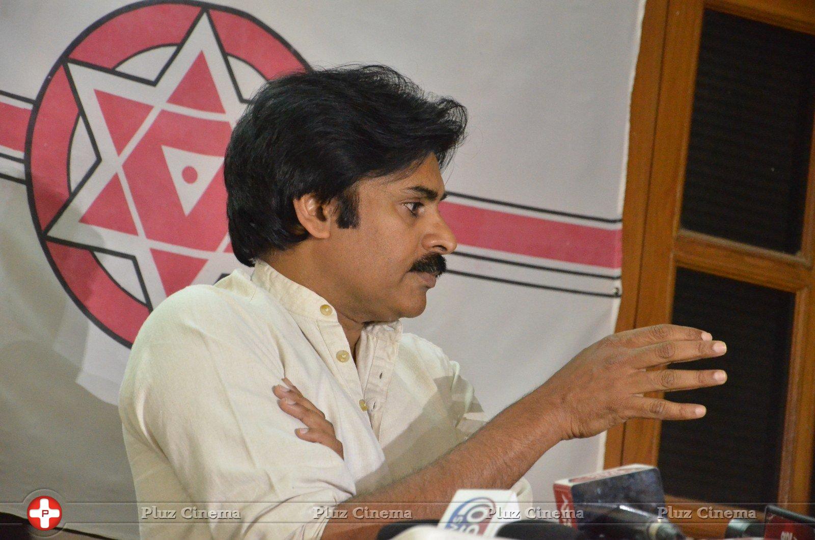 Pawan Kalyan - Pawan Kalyan Press Meet About Tuni Incident Stills | Picture 1224105