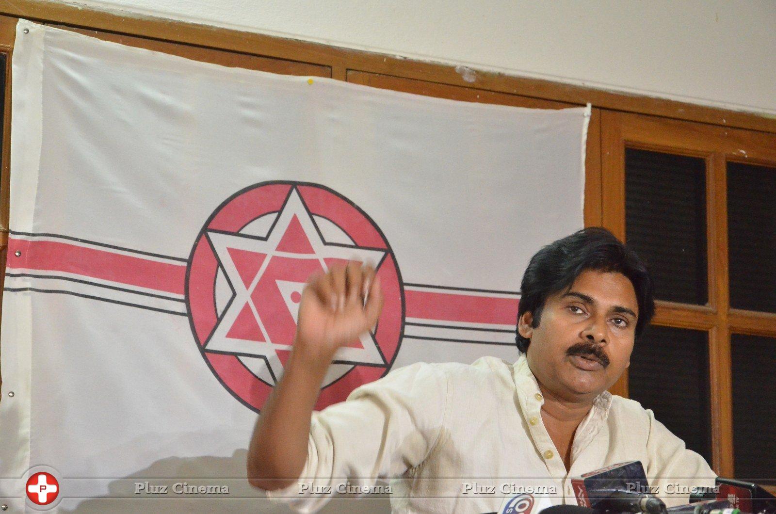 Pawan Kalyan - Pawan Kalyan Press Meet About Tuni Incident Stills | Picture 1224106
