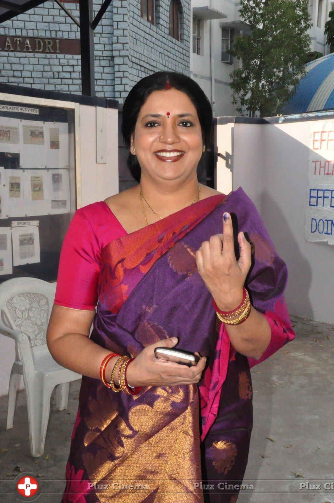 Celebrities Vote for GHMC Elections Stills | Picture 1225601