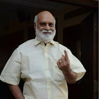 K. Raghavendra Rao - Celebrities Vote for GHMC Elections Stills | Picture 1225602