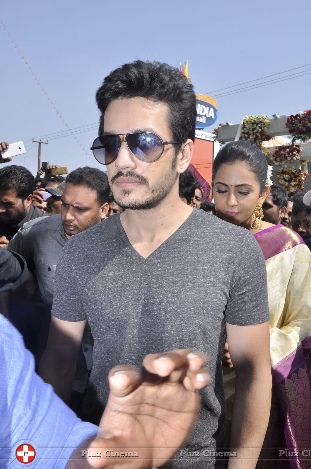 Akhil (Actors) - Akhil and Rakul Preet Singh Launches South India Shopping Mall Stills | Picture 1197360