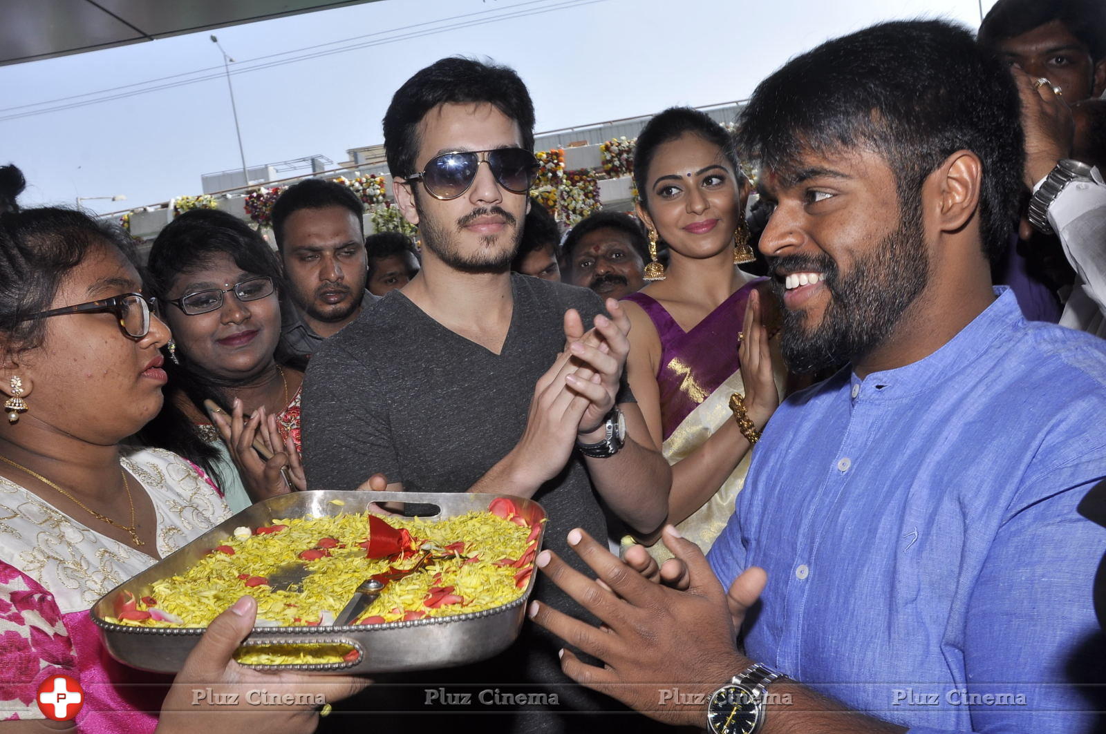 Akhil and Rakul Preet Singh Launches South India Shopping Mall Stills | Picture 1197371
