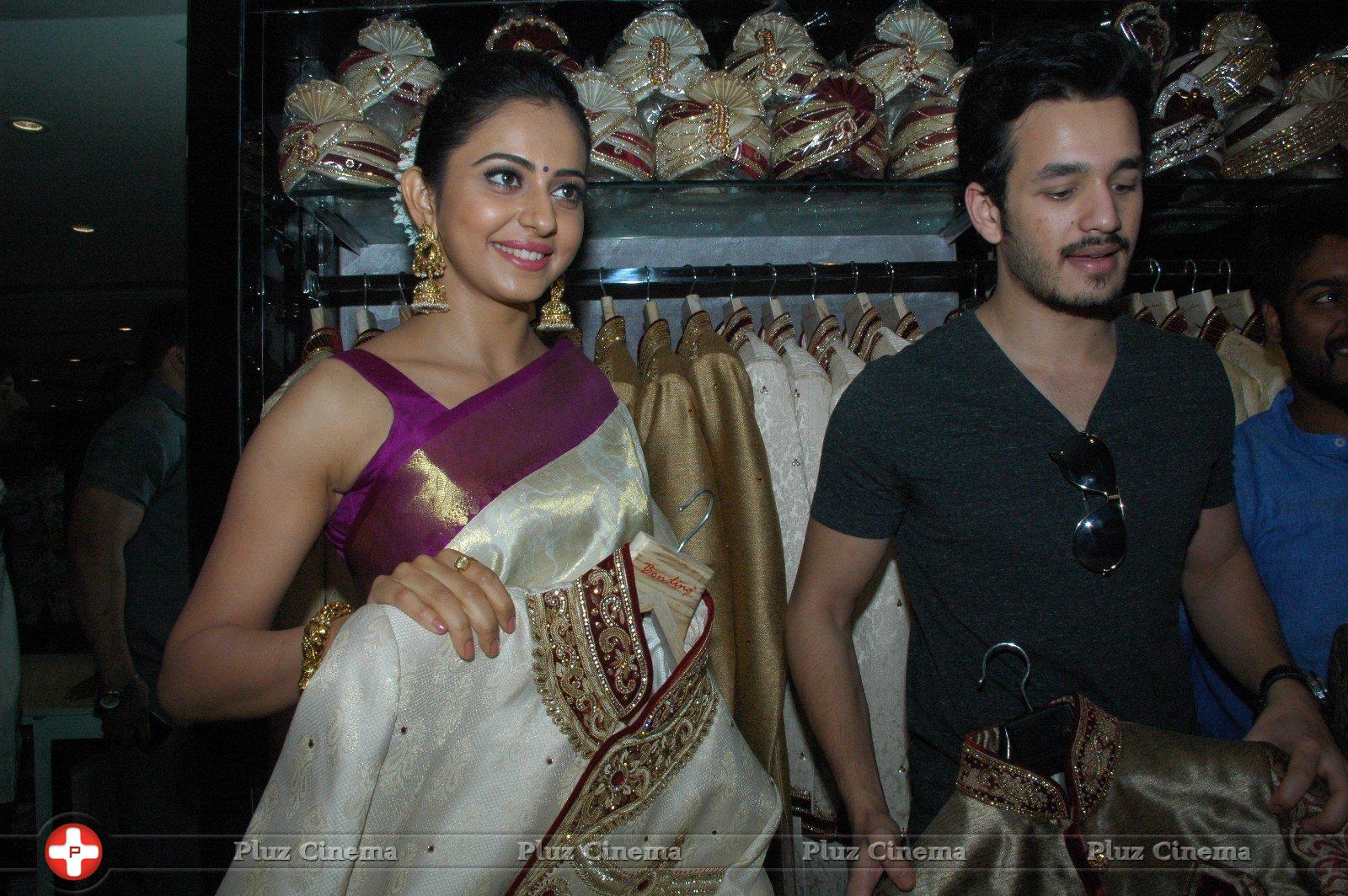 Akhil and Rakul Preet Singh Launches South India Shopping Mall Stills | Picture 1197380