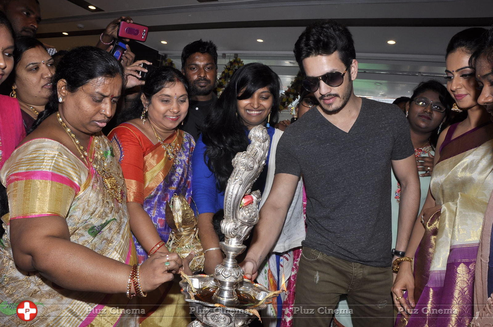 Akhil and Rakul Preet Singh Launches South India Shopping Mall Stills | Picture 1197384