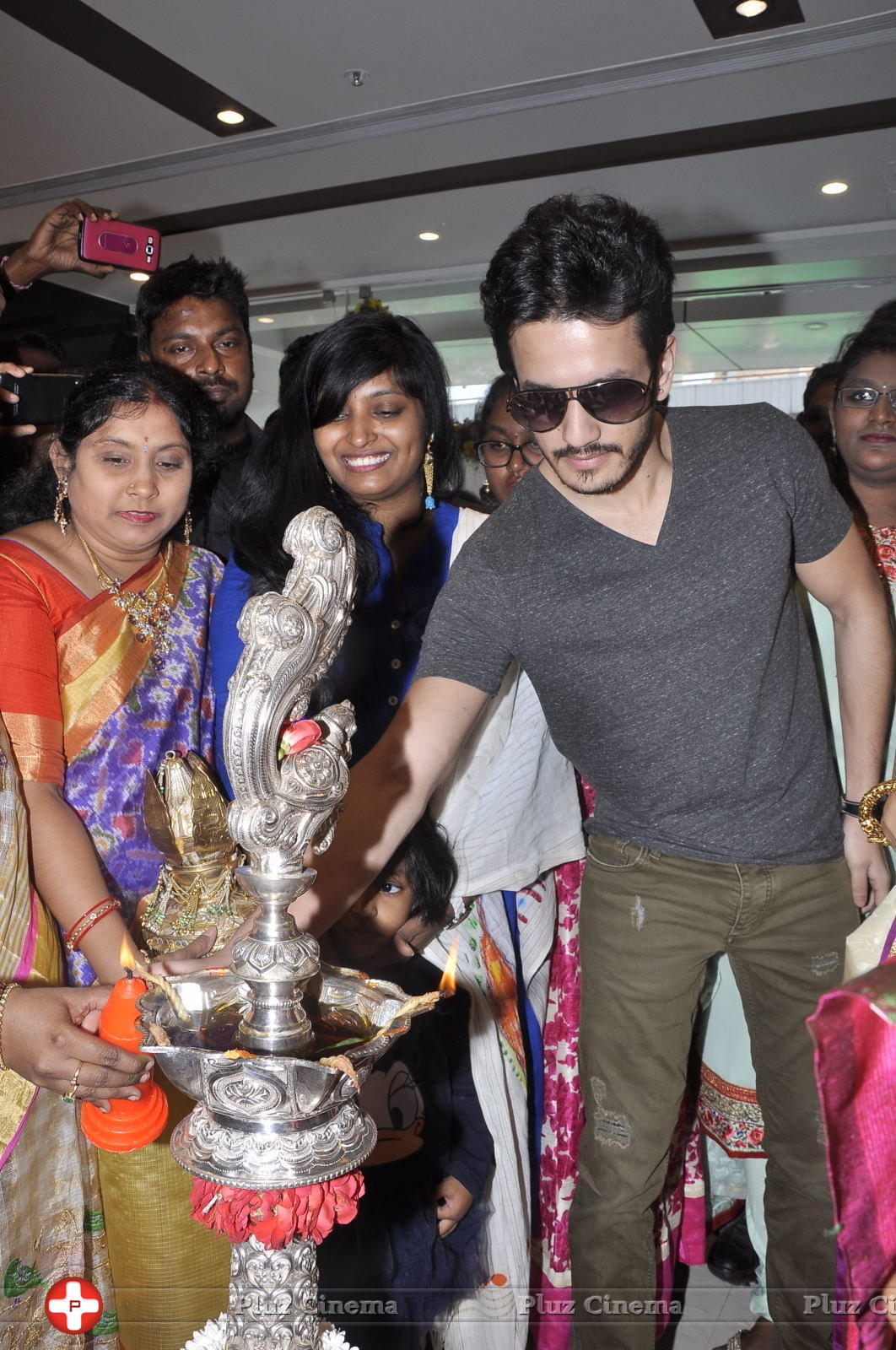 Akhil and Rakul Preet Singh Launches South India Shopping Mall Stills | Picture 1197387