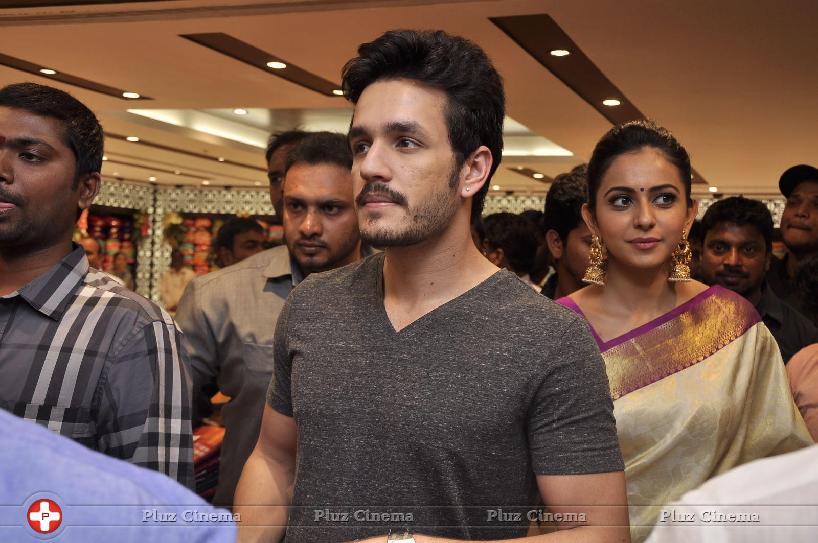 Akhil (Actors) - Akhil and Rakul Preet Singh Launches South India Shopping Mall Stills | Picture 1197397