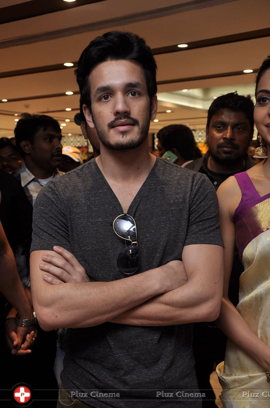 Akhil (Actors) - Akhil and Rakul Preet Singh Launches South India Shopping Mall Stills | Picture 1197399
