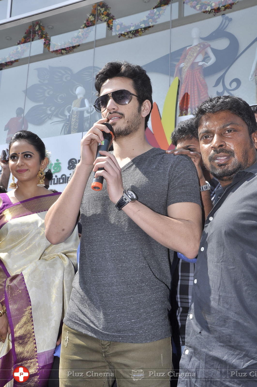 Akhil and Rakul Preet Singh Launches South India Shopping Mall Stills | Picture 1197433