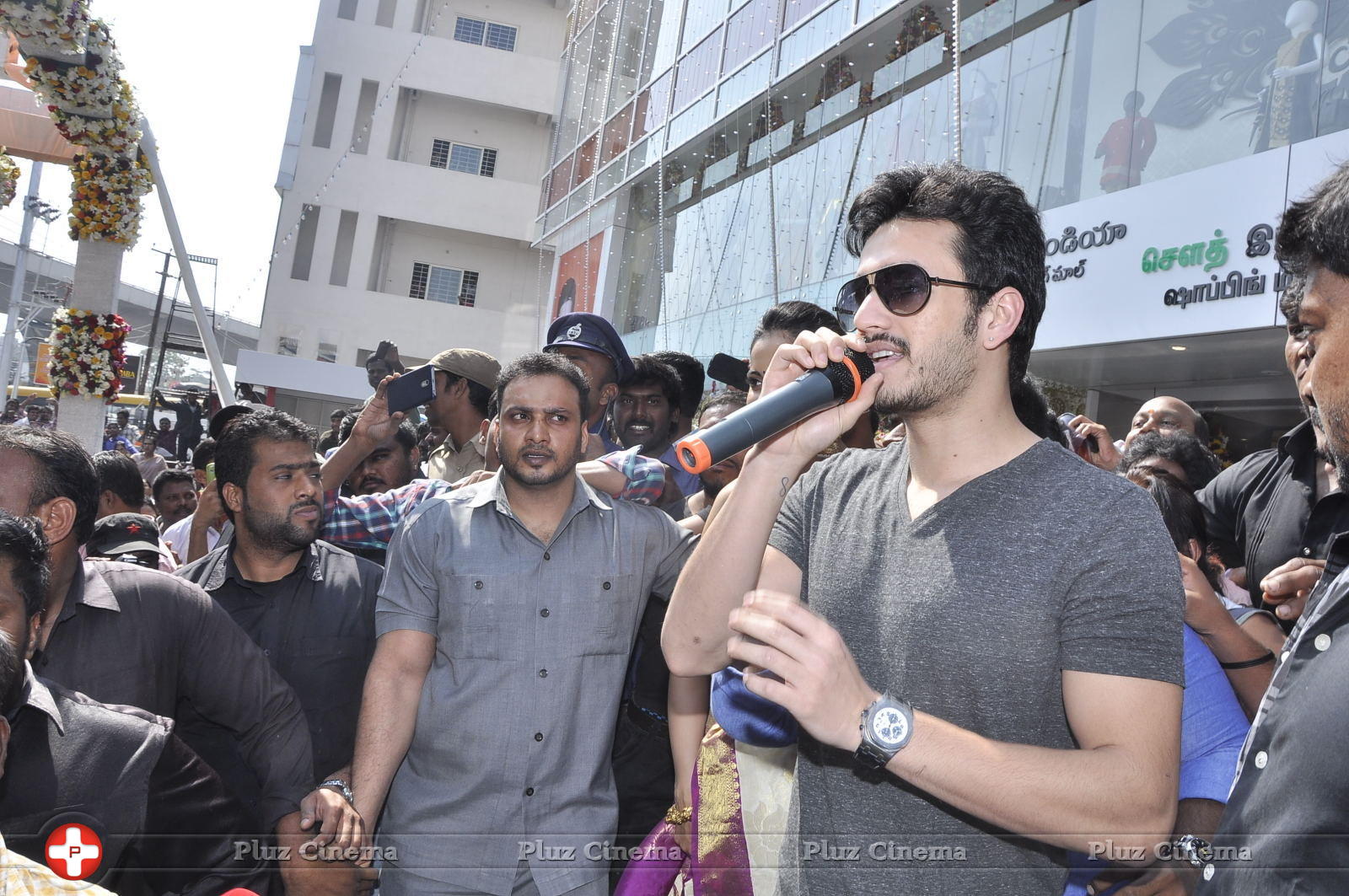 Akhil and Rakul Preet Singh Launches South India Shopping Mall Stills | Picture 1197435