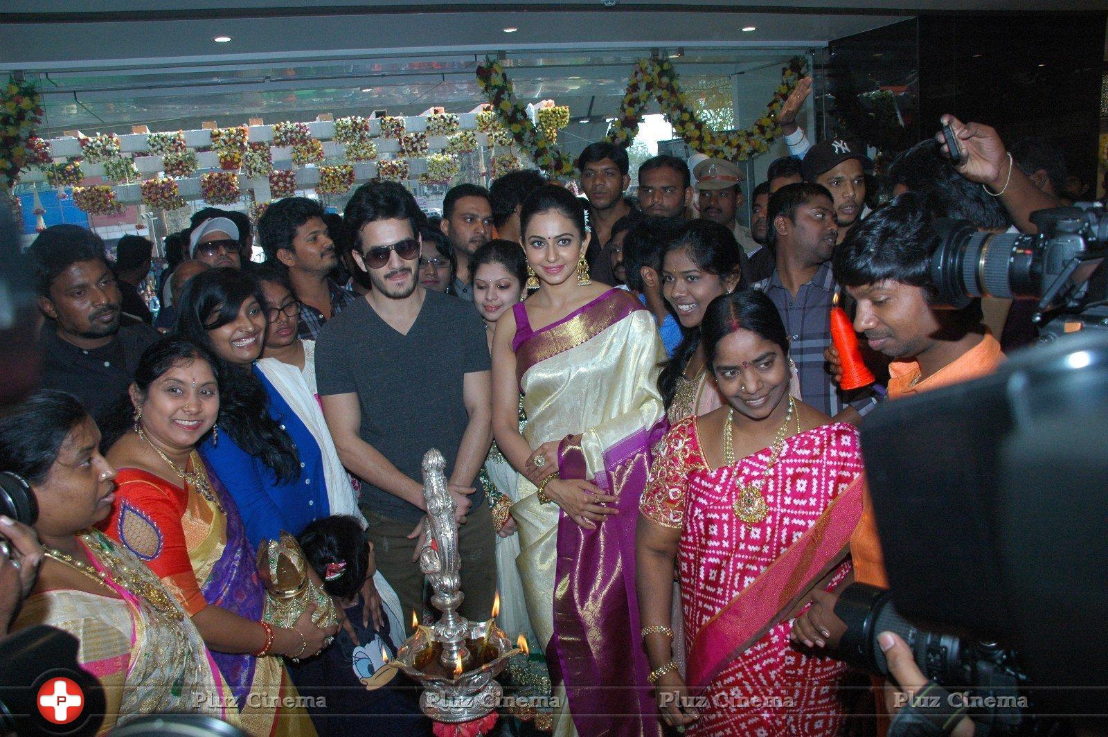 Akhil and Rakul Preet Singh Launches South India Shopping Mall Stills | Picture 1197456