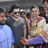 Akhil and Rakul Preet Singh Launches South India Shopping Mall Stills | Picture 1197436