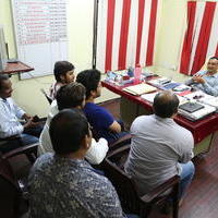 Rojulu Marayi Moovie Team Meets Khammam DSP Suresh