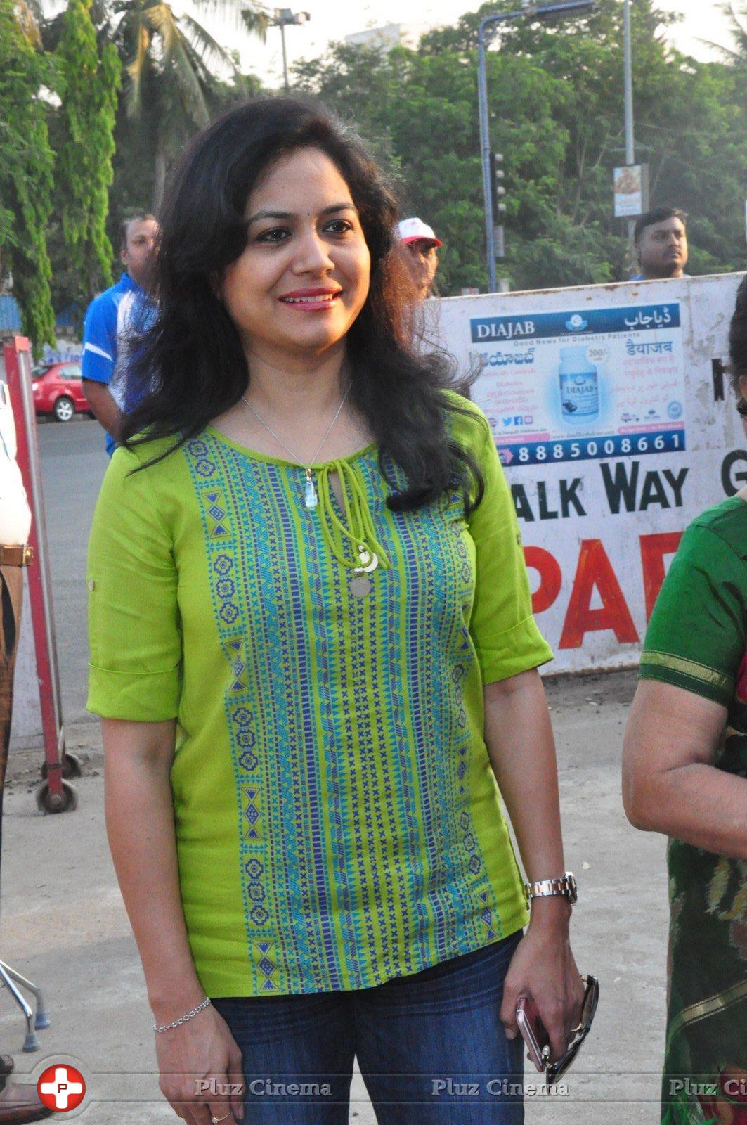 Sunitha (Singer) - Health Minister Laxma Reddy Flagged off COWE Walkathon Stills | Picture 1261499