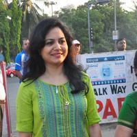 Sunitha (Singer) - Health Minister Laxma Reddy Flagged off COWE Walkathon Stills | Picture 1261499