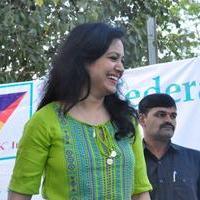 Sunitha (Singer) - Health Minister Laxma Reddy Flagged off COWE Walkathon Stills | Picture 1261540