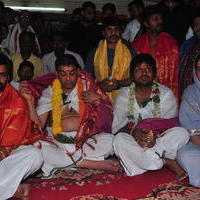 Supreme Movie Team at Kondagattu Anjaneya Swamy Temple Photos | Picture 1307276