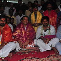 Supreme Movie Team at Kondagattu Anjaneya Swamy Temple Photos | Picture 1307277