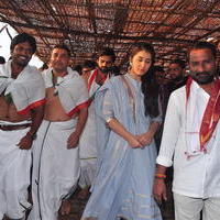 Supreme Movie Team at Kondagattu Anjaneya Swamy Temple Photos | Picture 1307450