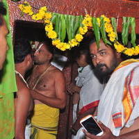 Supreme Movie Team at Kondagattu Anjaneya Swamy Temple Photos | Picture 1307466