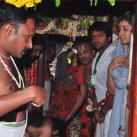 Supreme Movie Team at Kondagattu Anjaneya Swamy Temple Photos | Picture 1307477