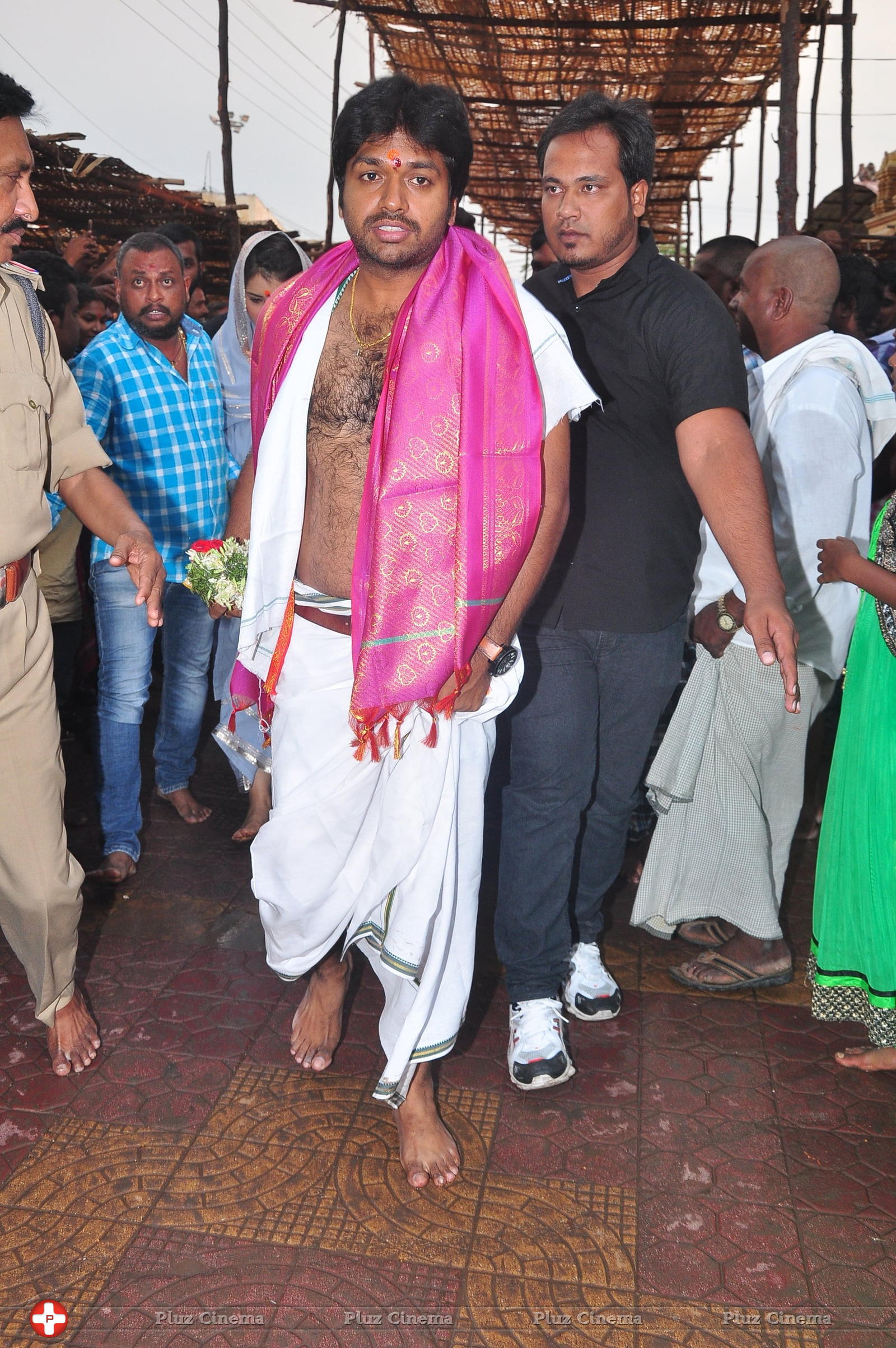 Supreme Movie Team at Kondagattu Anjaneya Swamy Temple Photos | Picture 1307295