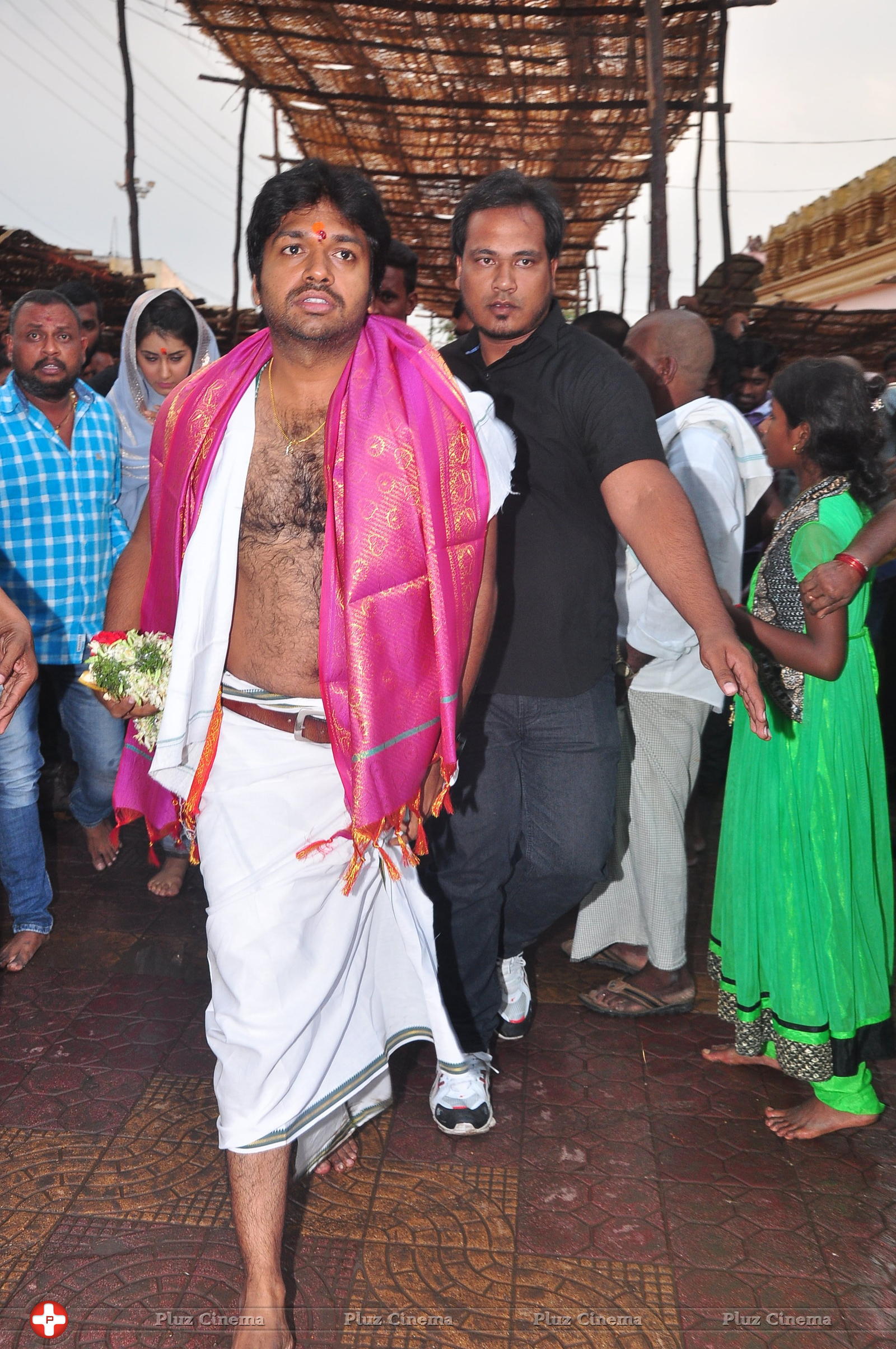 Supreme Movie Team at Kondagattu Anjaneya Swamy Temple Photos | Picture 1307297